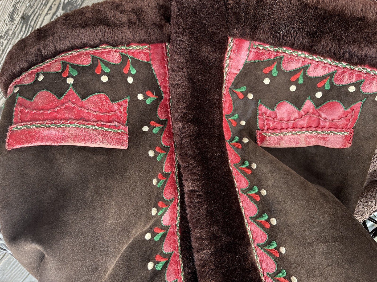 Vintage Polish Sheepskin Jacket