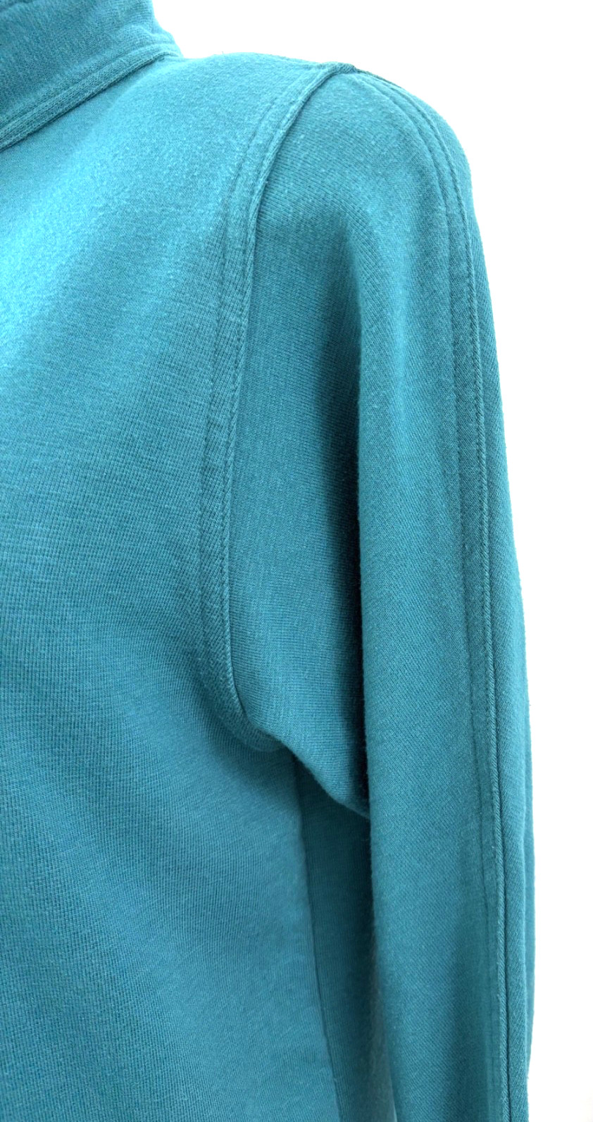 Vintage Alain Toussaint Teal Hue Shift Silhouette Dress