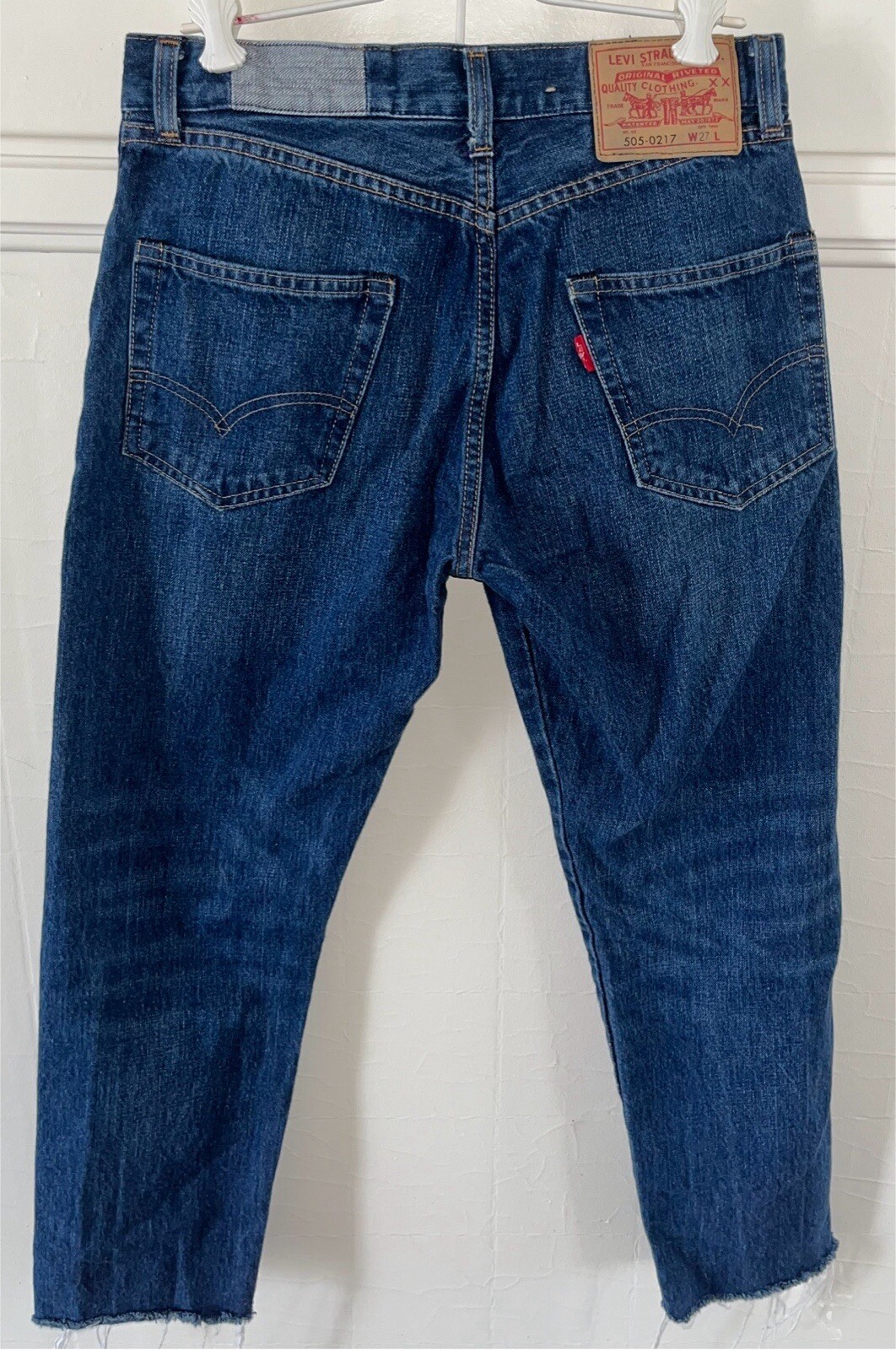 Levi’s Vintage Clothing Line LVC Selvedge BIG E 505-0217 Talon 42 Zip Jeans-27