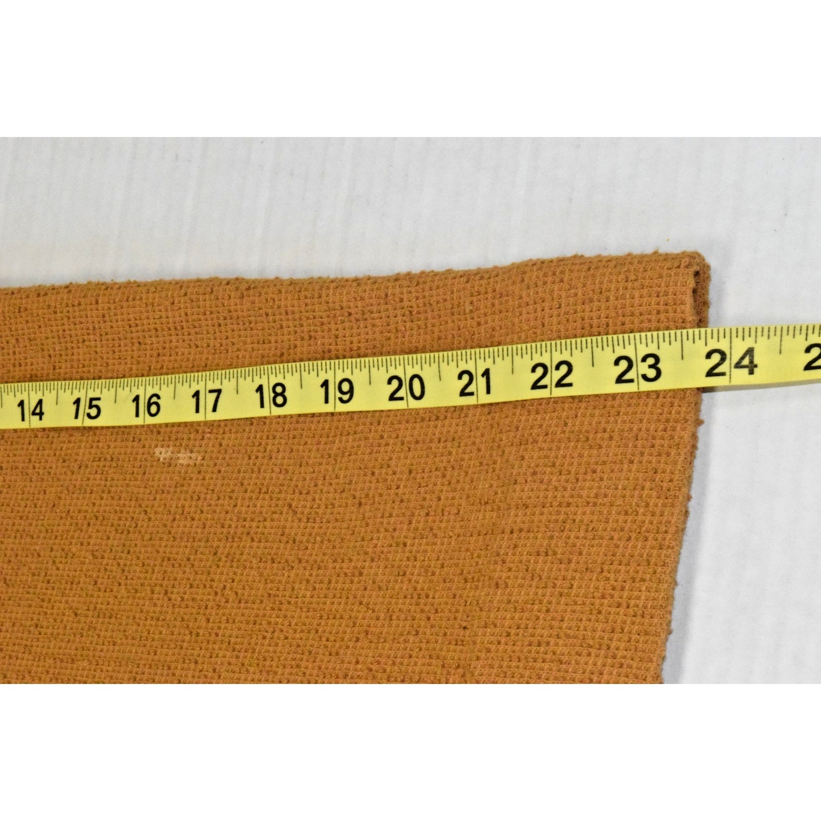 VTG Skirt Jacket Set Size S 60s Honey Brown Coarse Cotton Knit Union Made USA