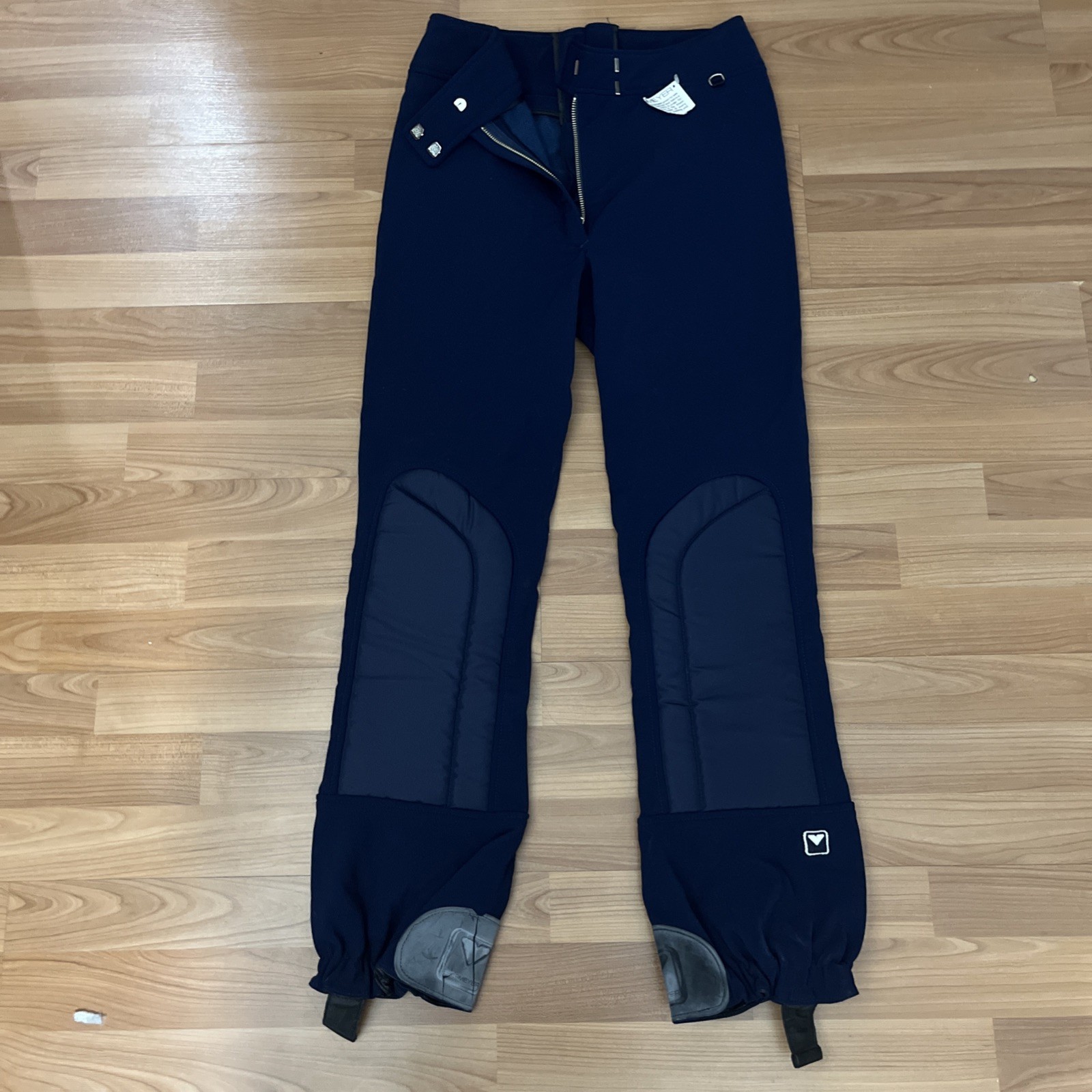 Vintage OBERMEYER RN 37037 COURTNEY LADIES 12R Lined snow pants Blue NWT