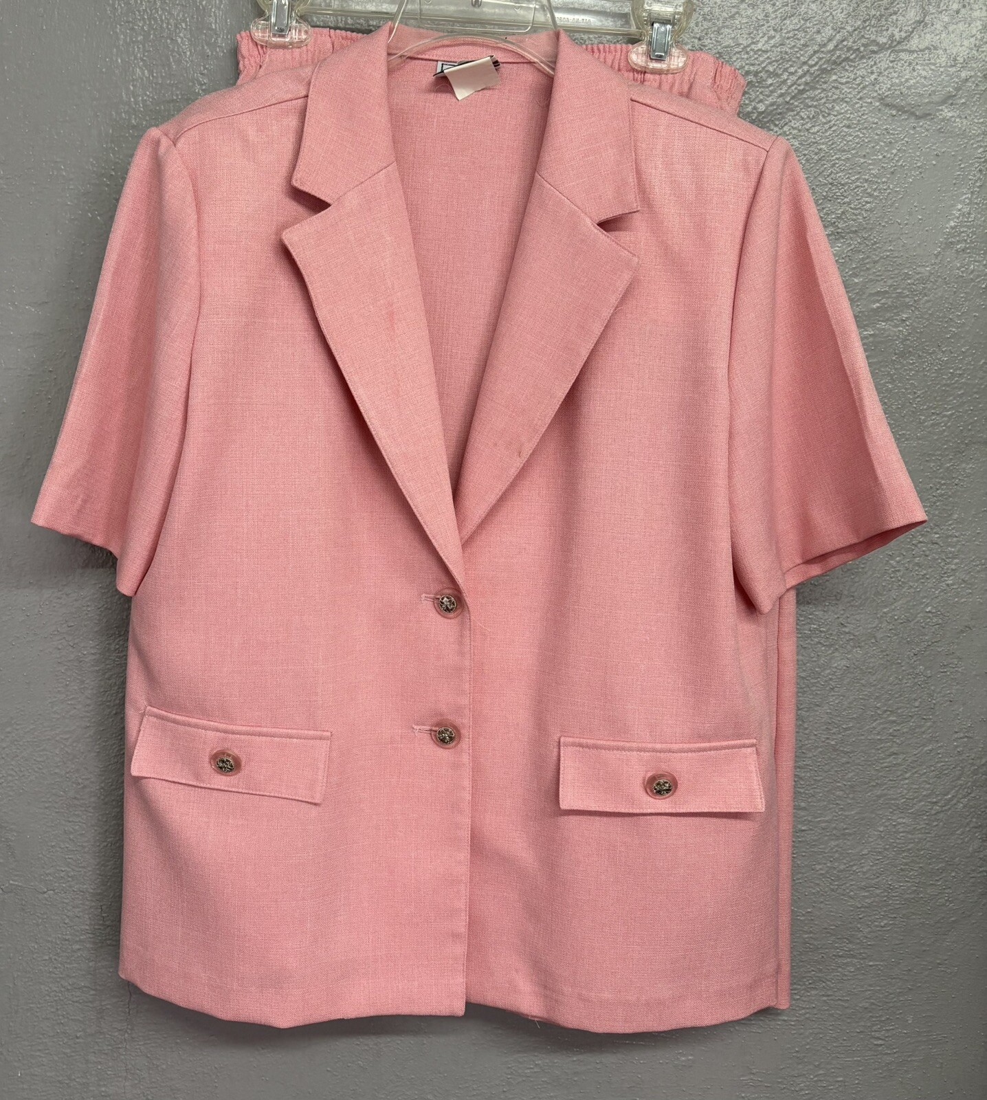Nikki Vintage Skirt Set 2-pc Size 8 RN46032 Melon