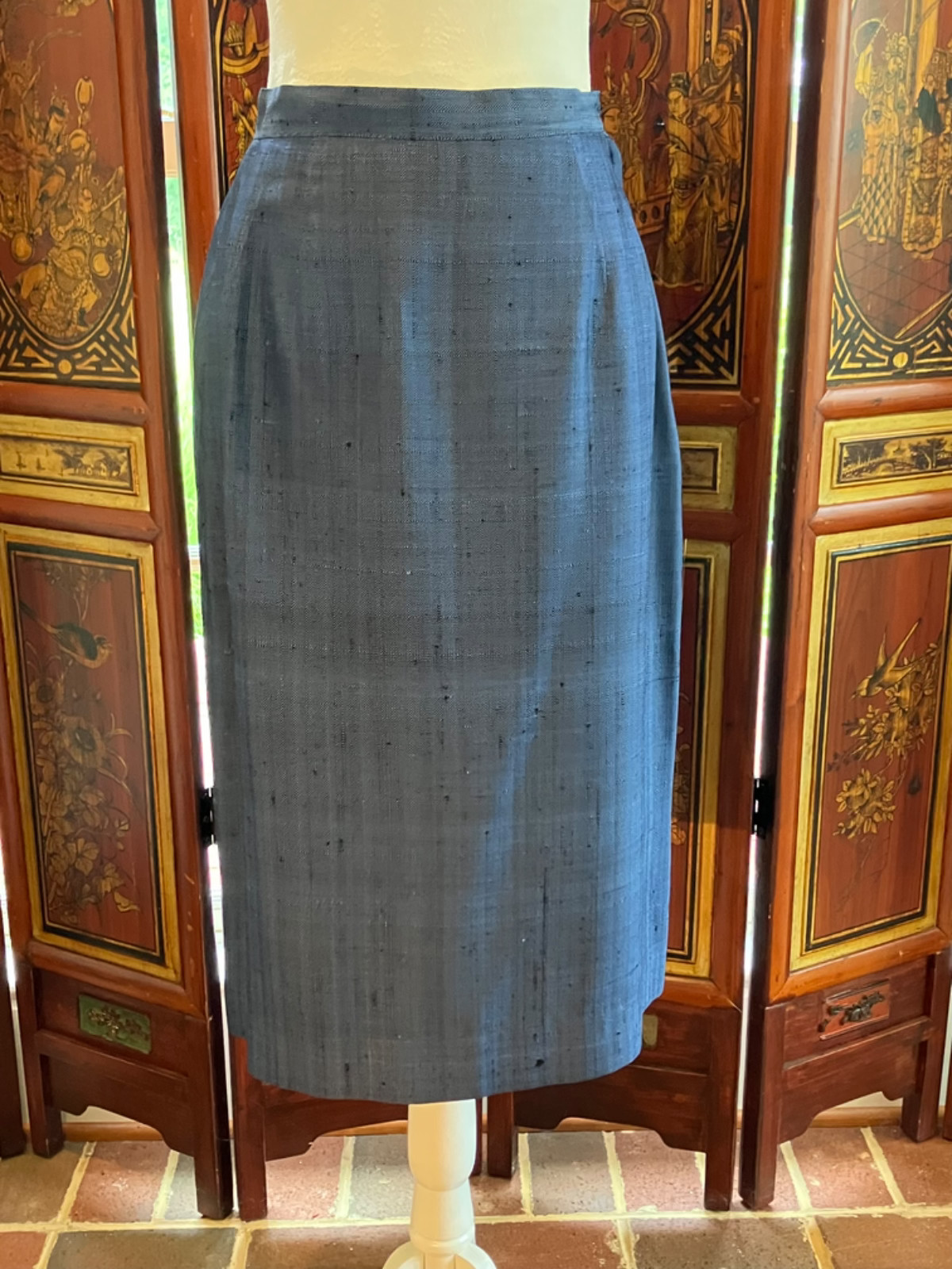 vintage 1950s ladies high fashion day suit herring bone weave beautiful details