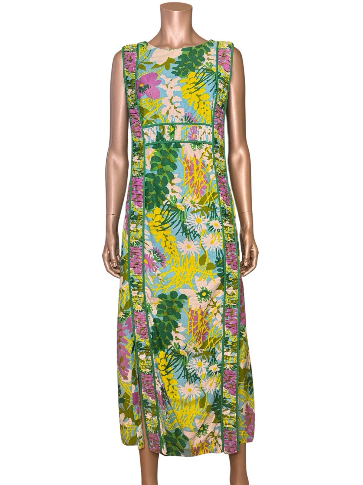 Vintage 1960s/70s Hawaiian Dress By Evelyn Pearson