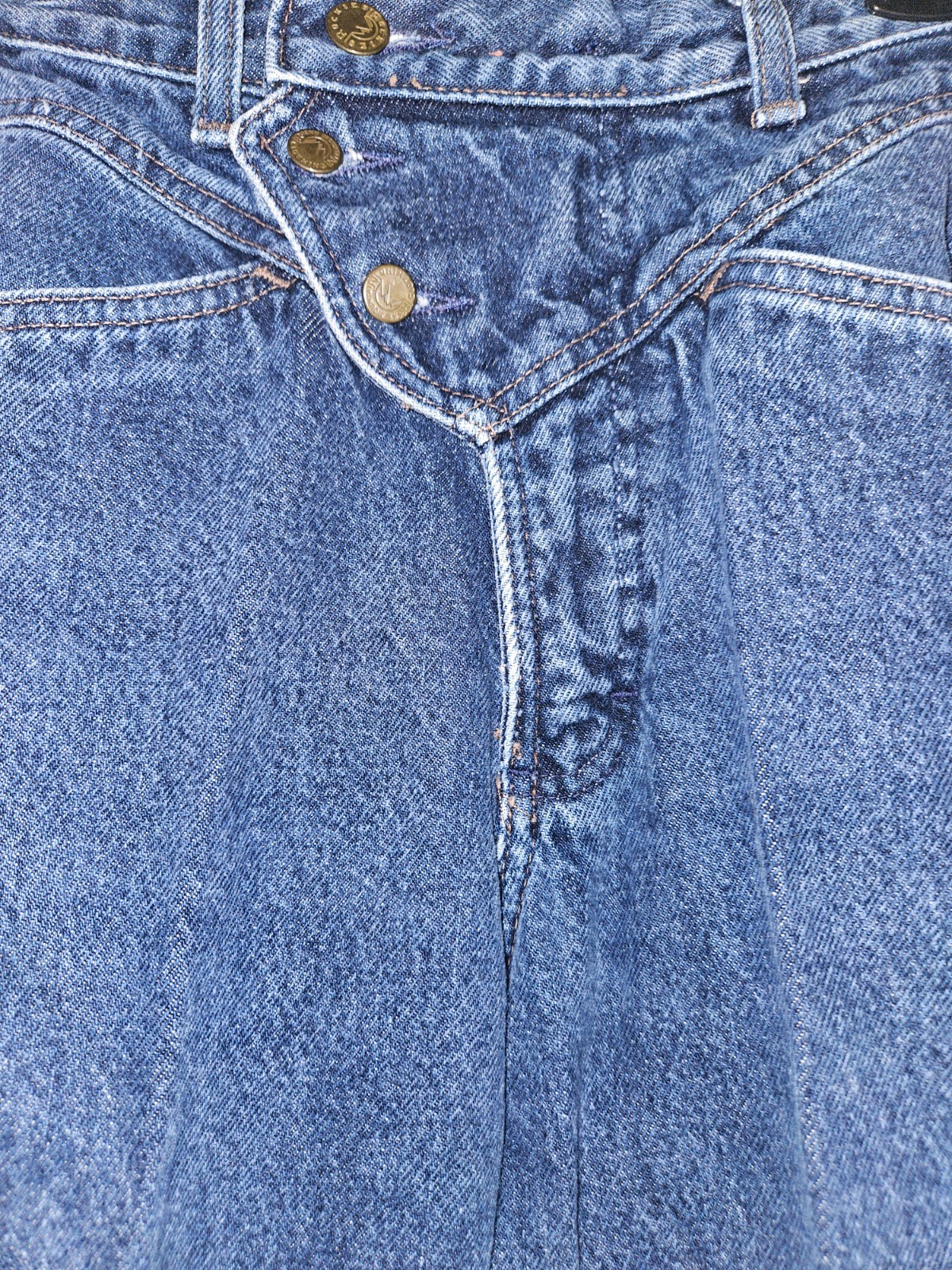 Rockies Jeans Vintage Western High Rise Tapered 25×36 Denim
