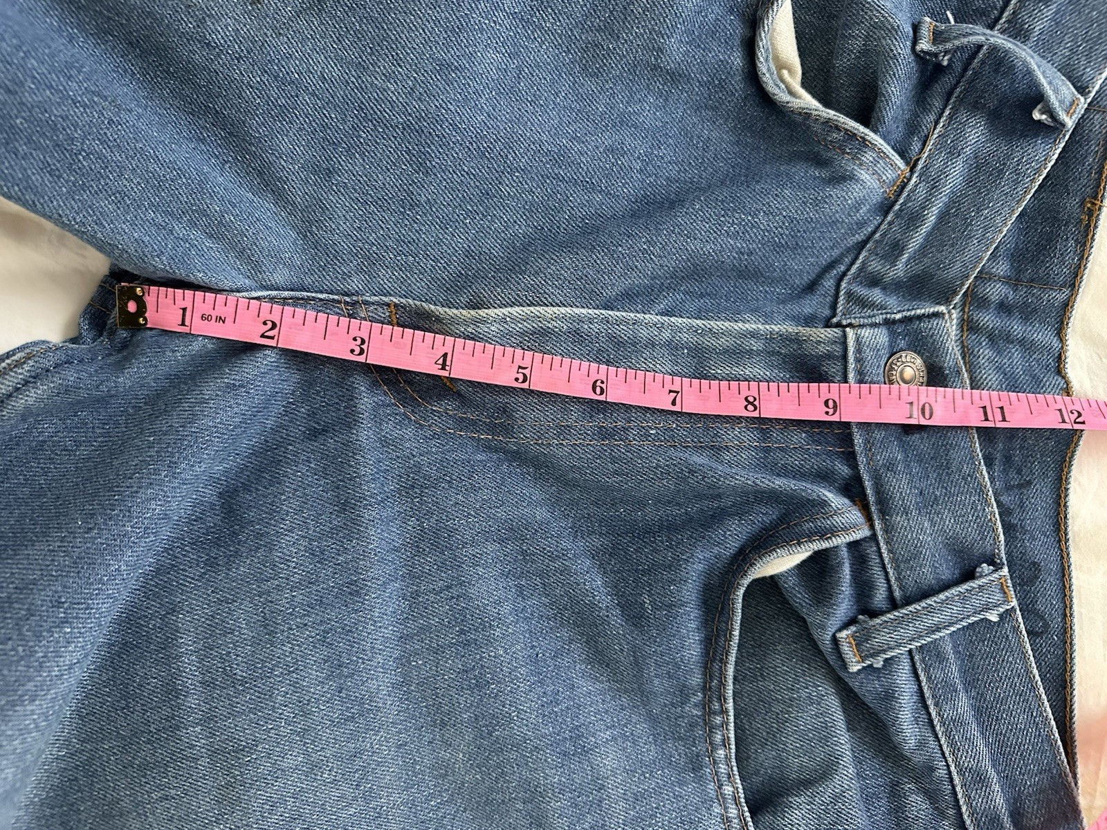 RARE Vintage Levi’s Orange Tab Jeans 719-0917 Straight Leg 27×32