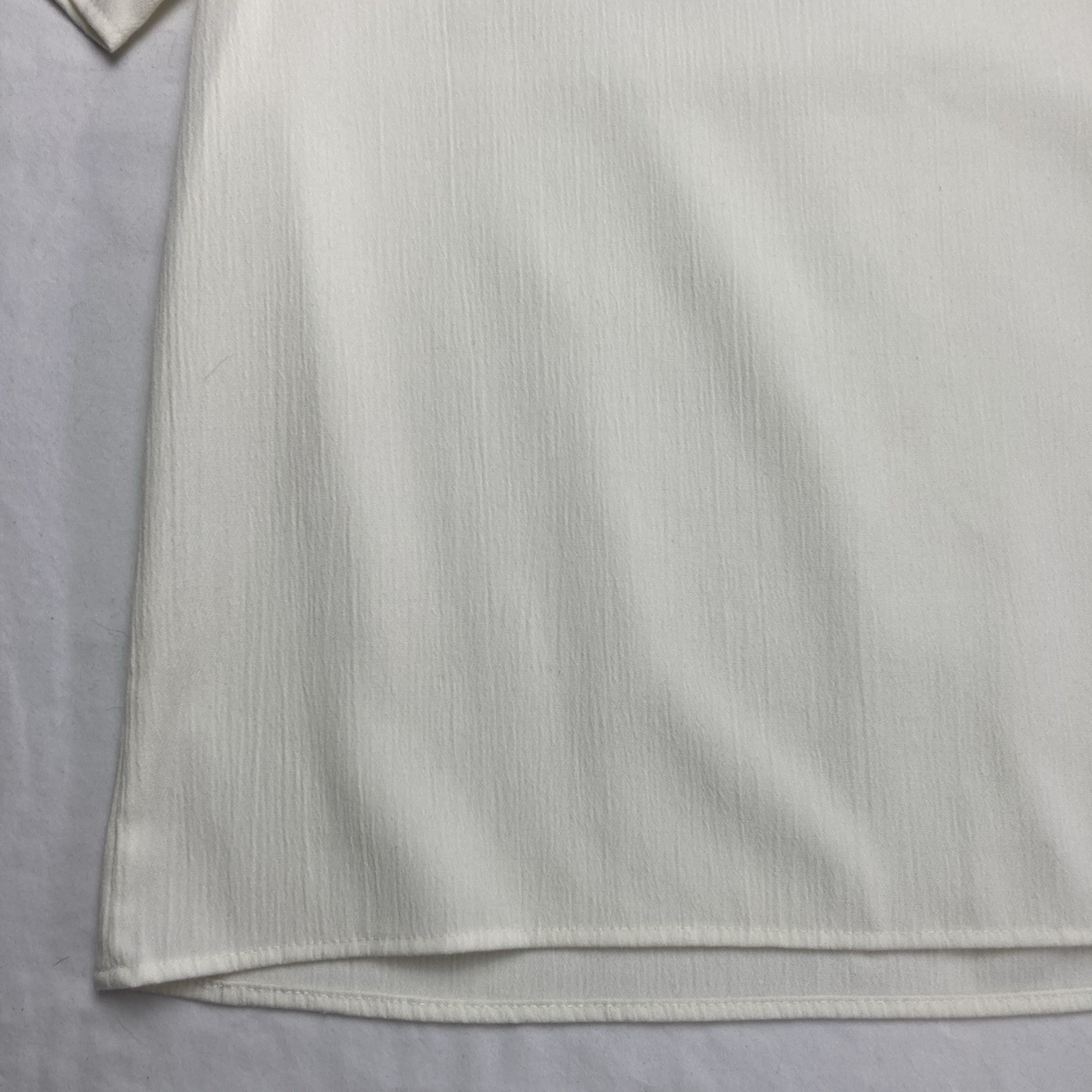 Toni Garment for CC Magic Vintage Keyhole Blouse Ivory Size SMALL