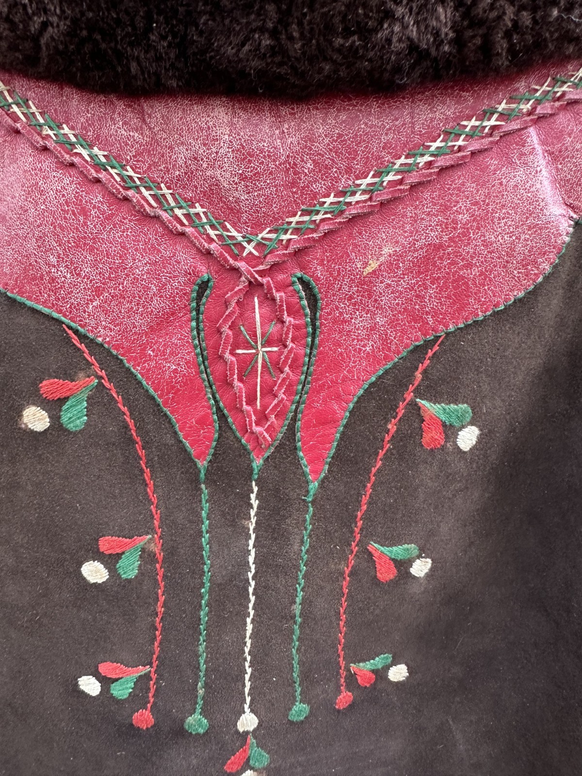 Vintage Polish Sheepskin Jacket