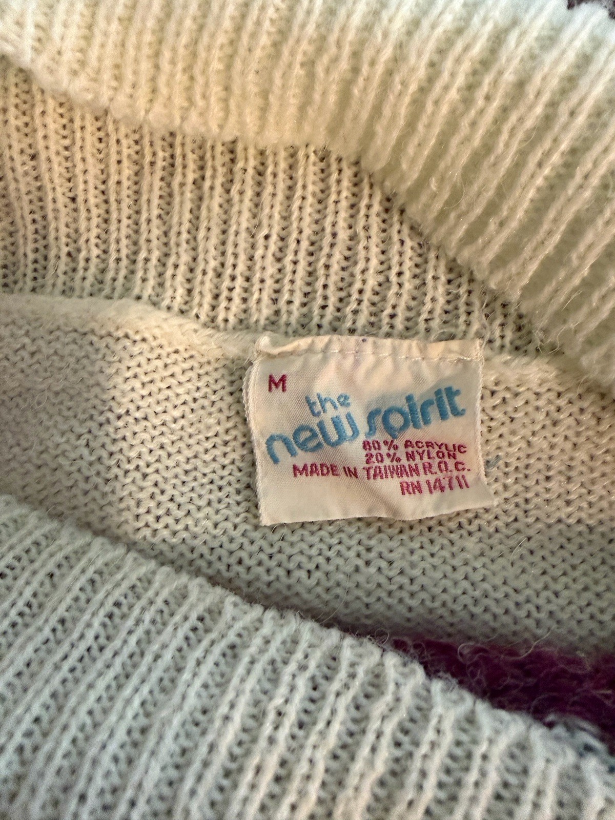 Women’s Vtg 70’s 80’s Sweater Size Small Medium
