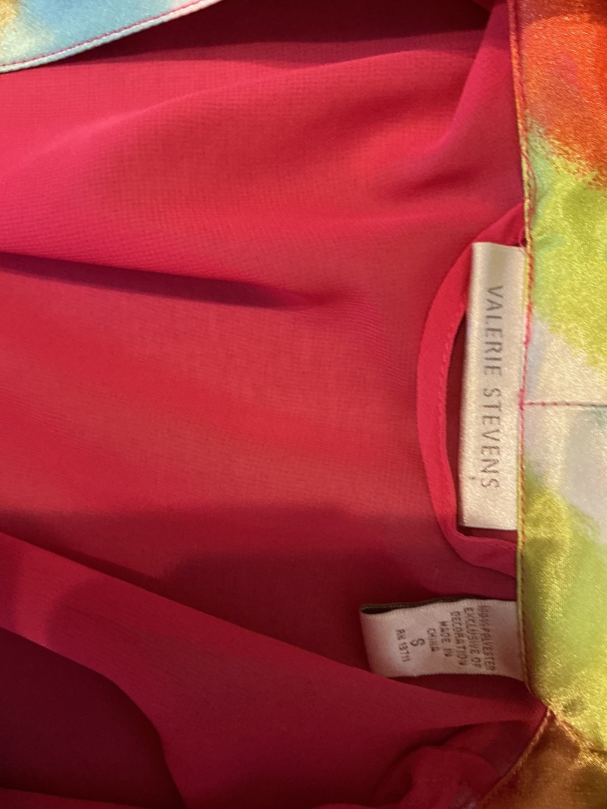 Vtg 2pc. Set Valerie Stevens Nightgown & robe GOLDEN GIRLS