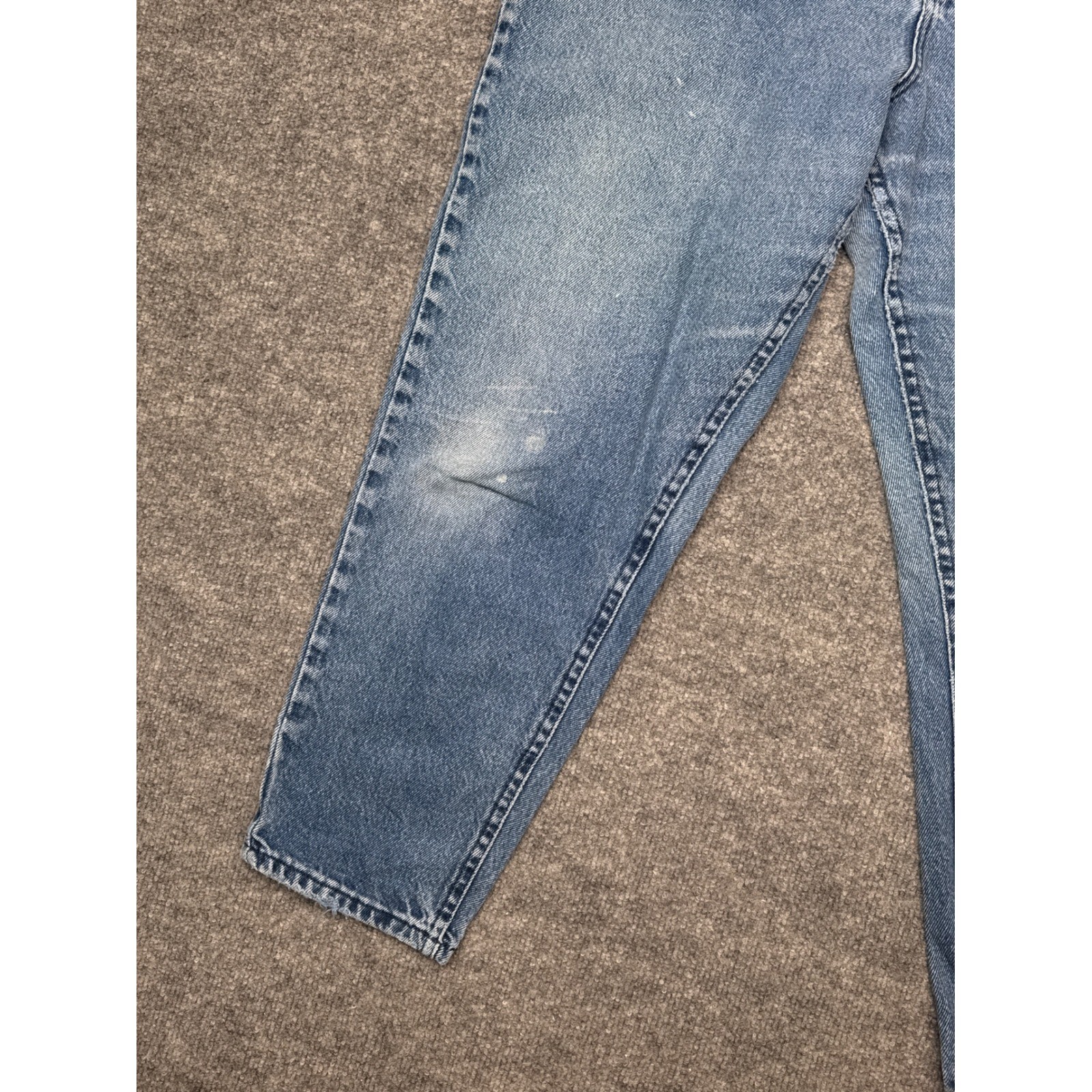 Vintage Lee Womens Jeans Size 16 Petite High Rise Tapered Denim USA