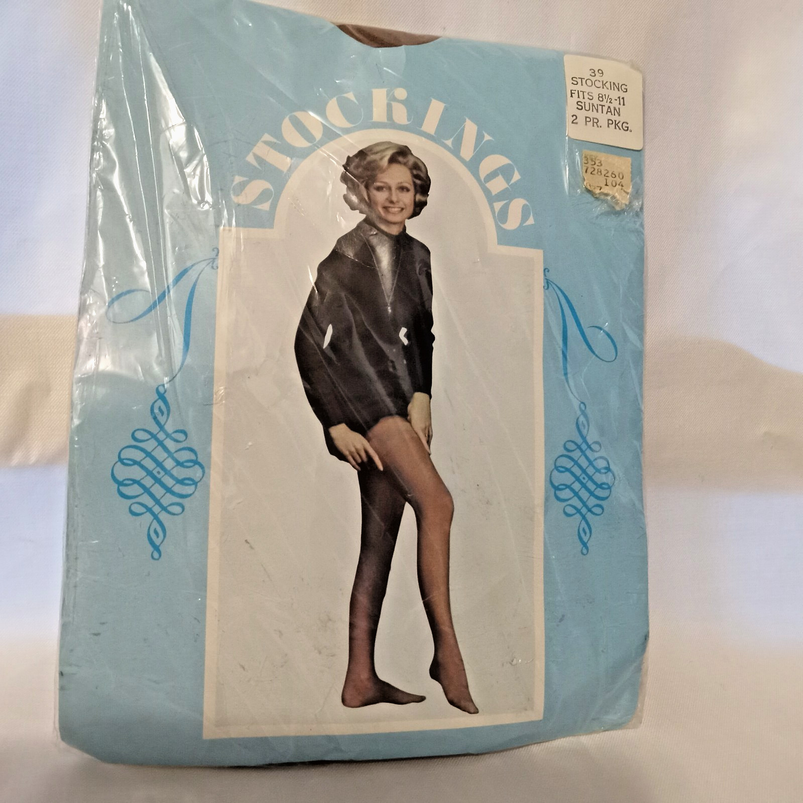 Sheer Stretch Stockings – VTG – Two Pairs – Color Suntan – Read