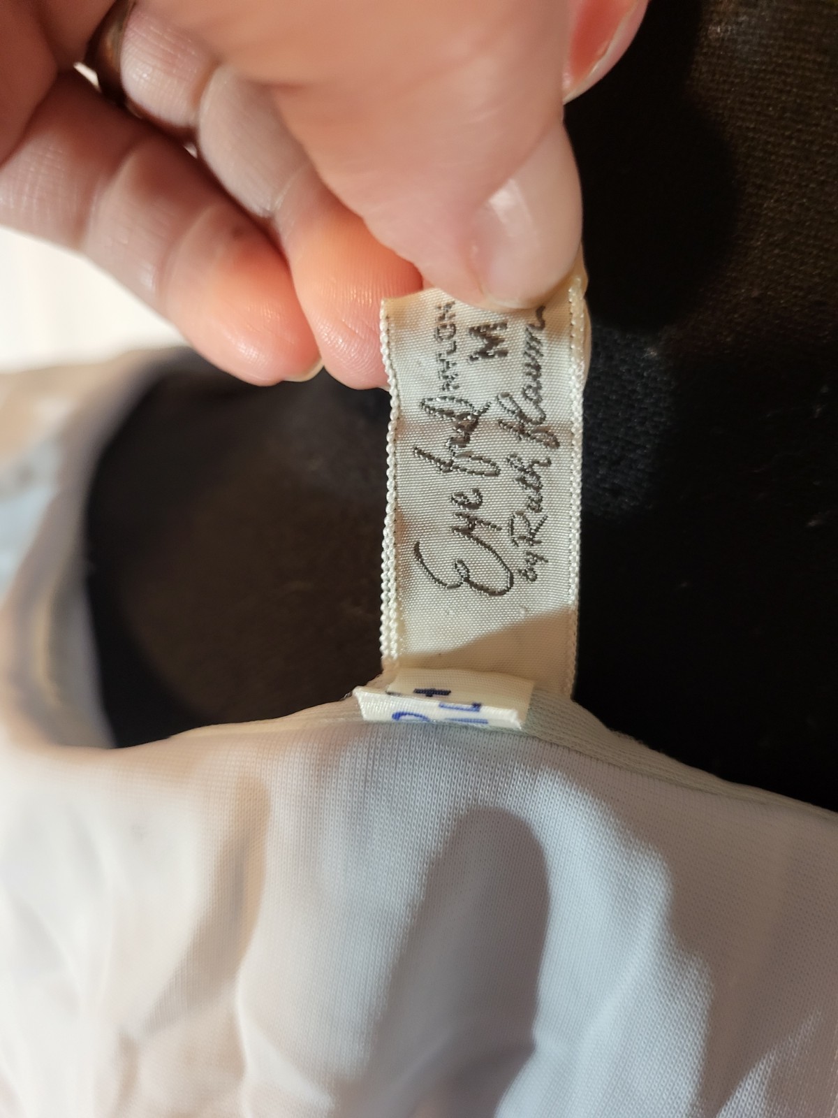 eyeful by ruth flaum bed jacket Light Blue Size M Embroidered Butterflies