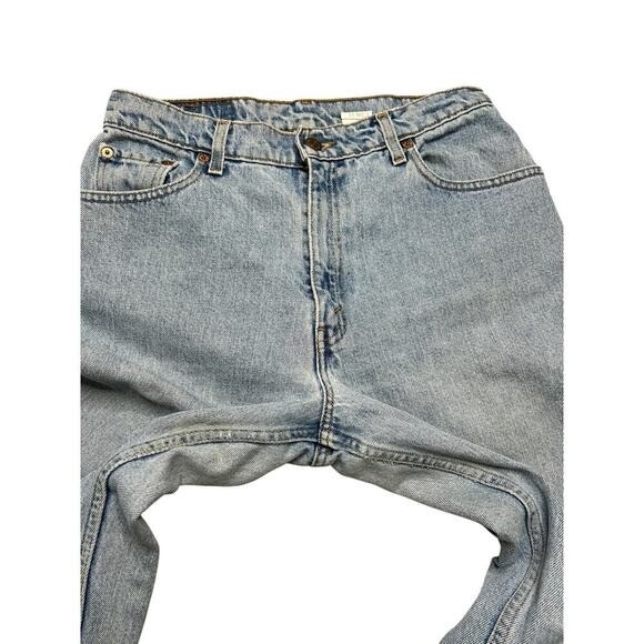 Levi 550 Jeans Womens 10 Light Blue Relaxed Fit Tapered Leg High Rise Vintage