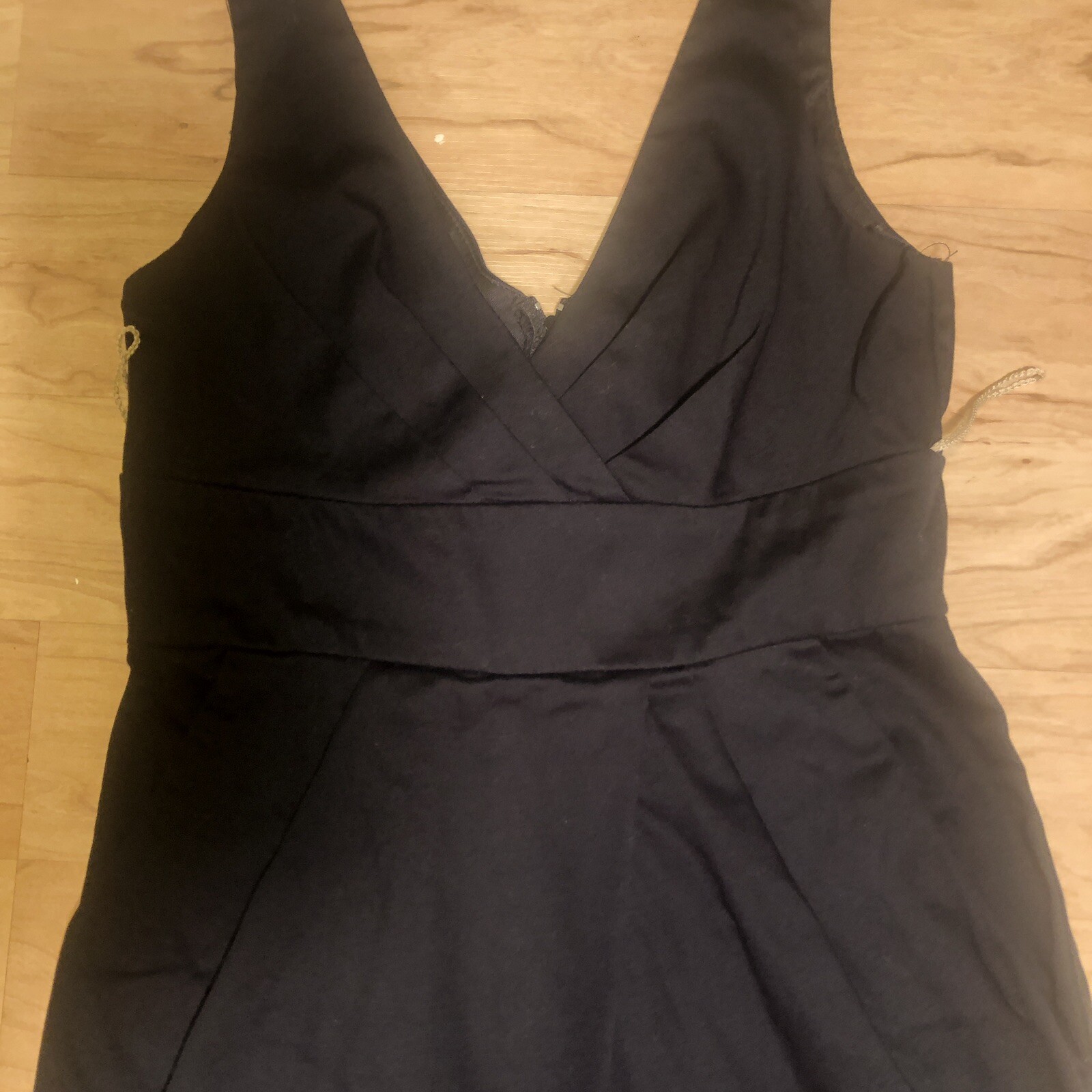 Vintage Little Black Dress City Triangles Size 5