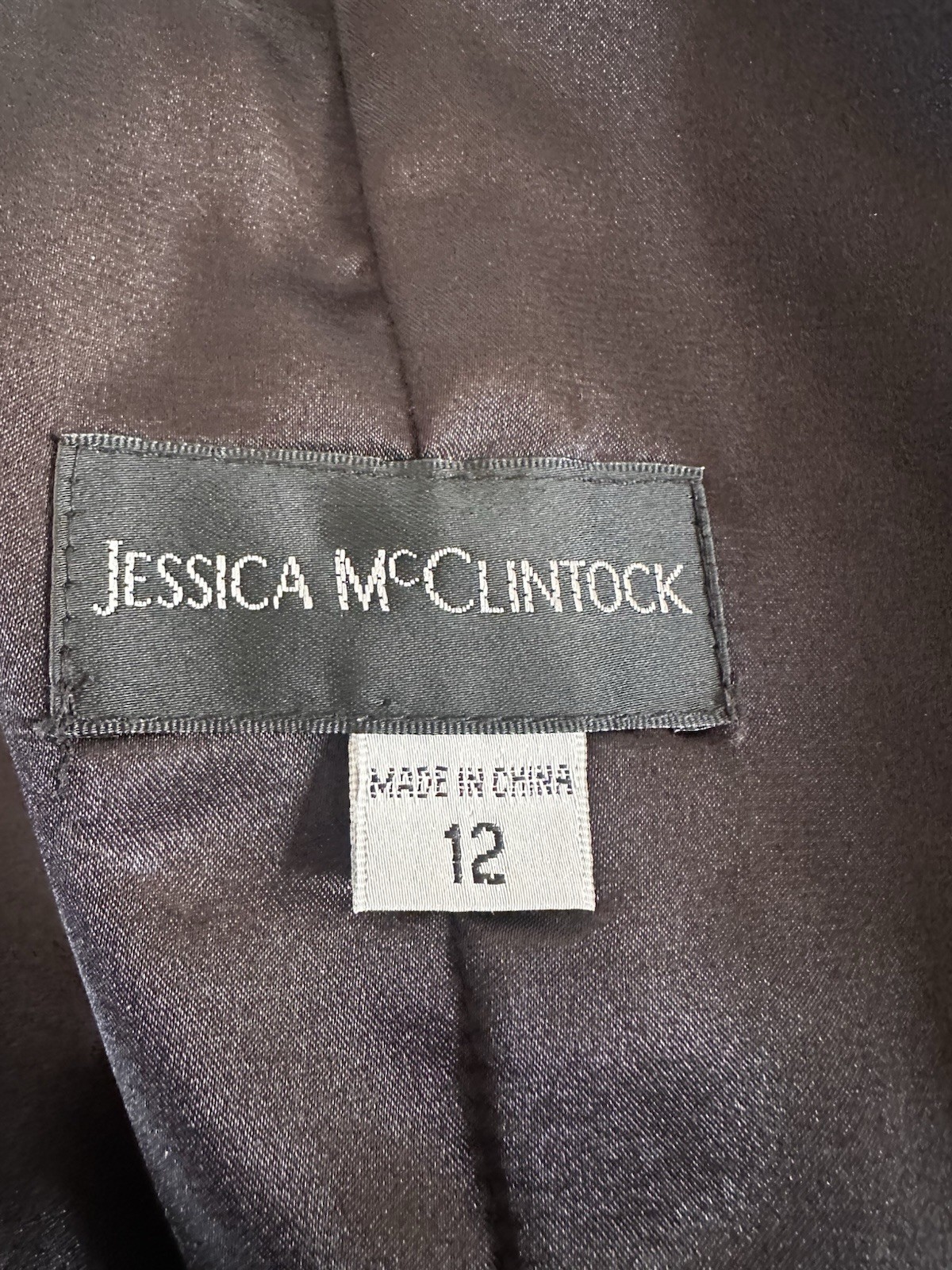 Vintage Rare 90s Jessica McClintock Strapless Prom Party Dress Y2K