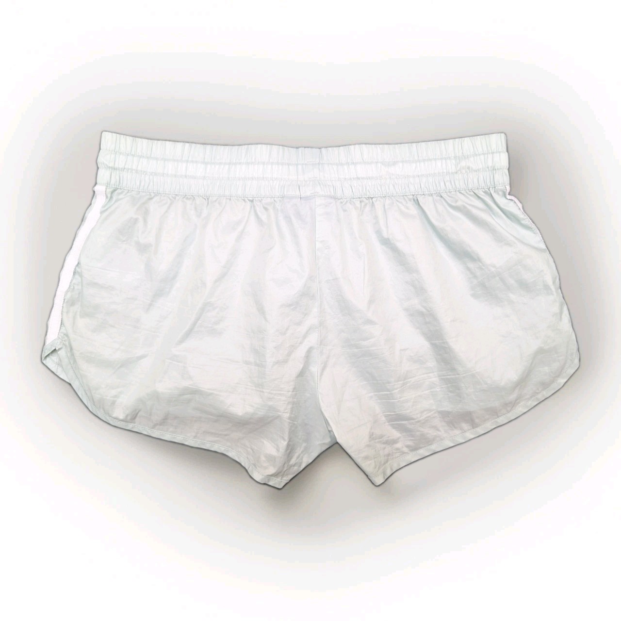 ADIDAS Glanz Shorts Womens 40 Mint Running Casual Swim Trunks Vintage Sports Retro Gym