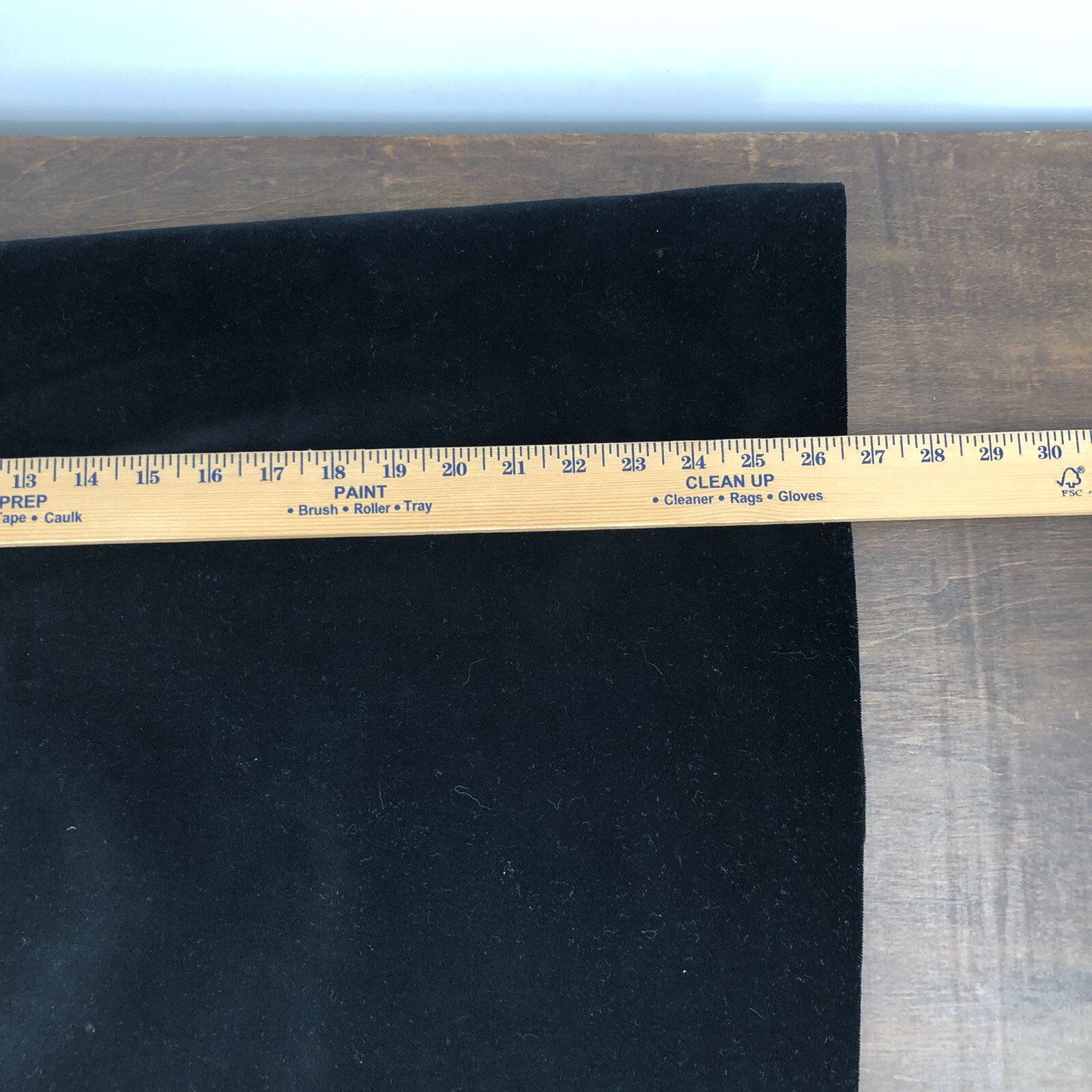 Vintage Tan Jay 1970s Black Velvet Classic A-Line Skirt Women’s Size 12