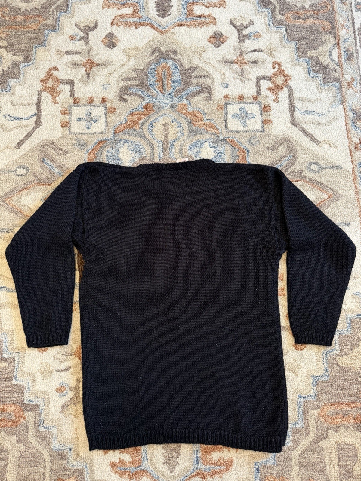 Vtg beldoch popper Women’s sweater Native Western 80’s Geometric