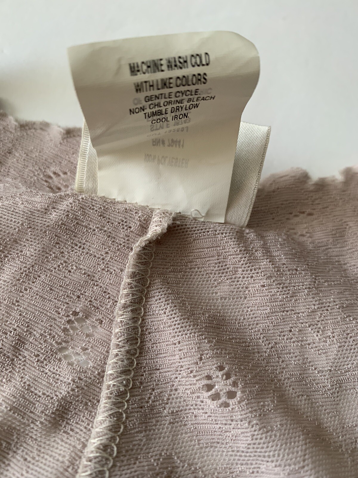 VTG Small Intimo Amore Nightgown MAUVE TAUPE Color Silky Slip Dress Size XL EUC