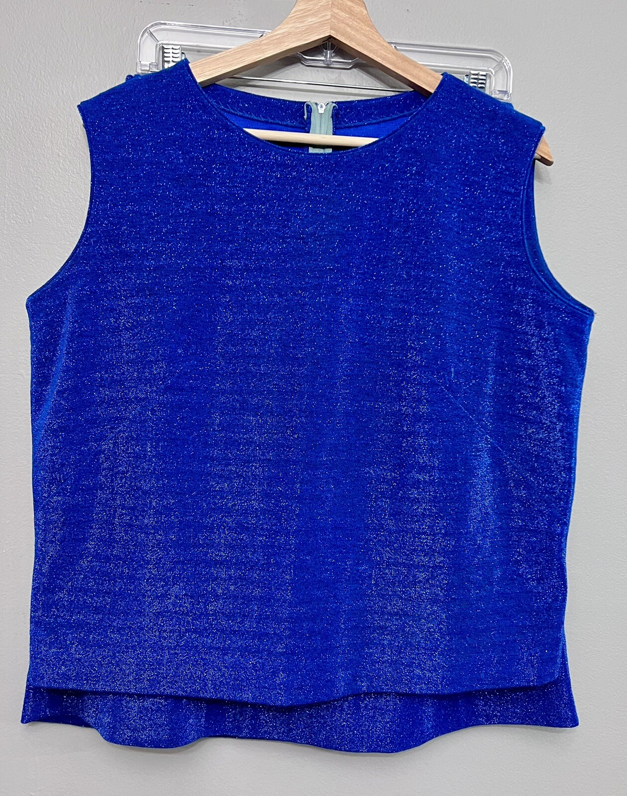 VTG 60s Dutchmaid 2 Piece Suit, Sleeveless Top & Skirt, Top Size 42 Skirt 34S