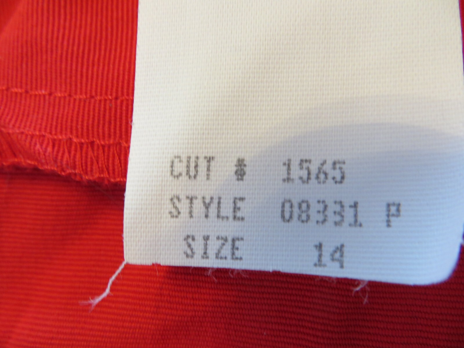Vintage 90s Petite Jazz Women’s Red Dress Size 14 New with Tags
