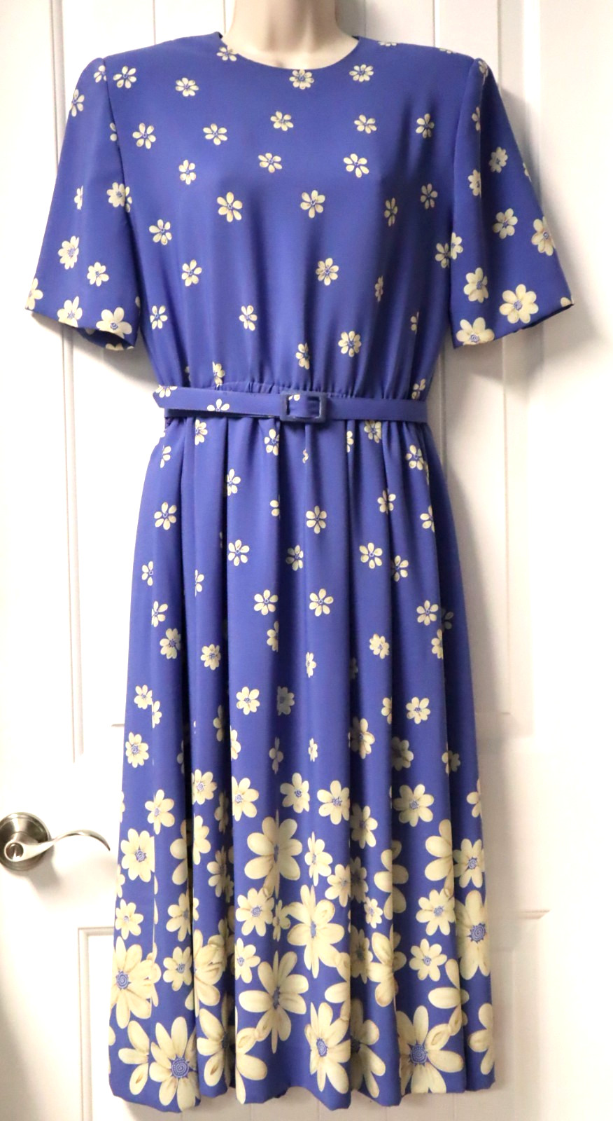 Vintage 1980s CHANG’S FASHIONS floral summer dress size 4 (check measurements)
