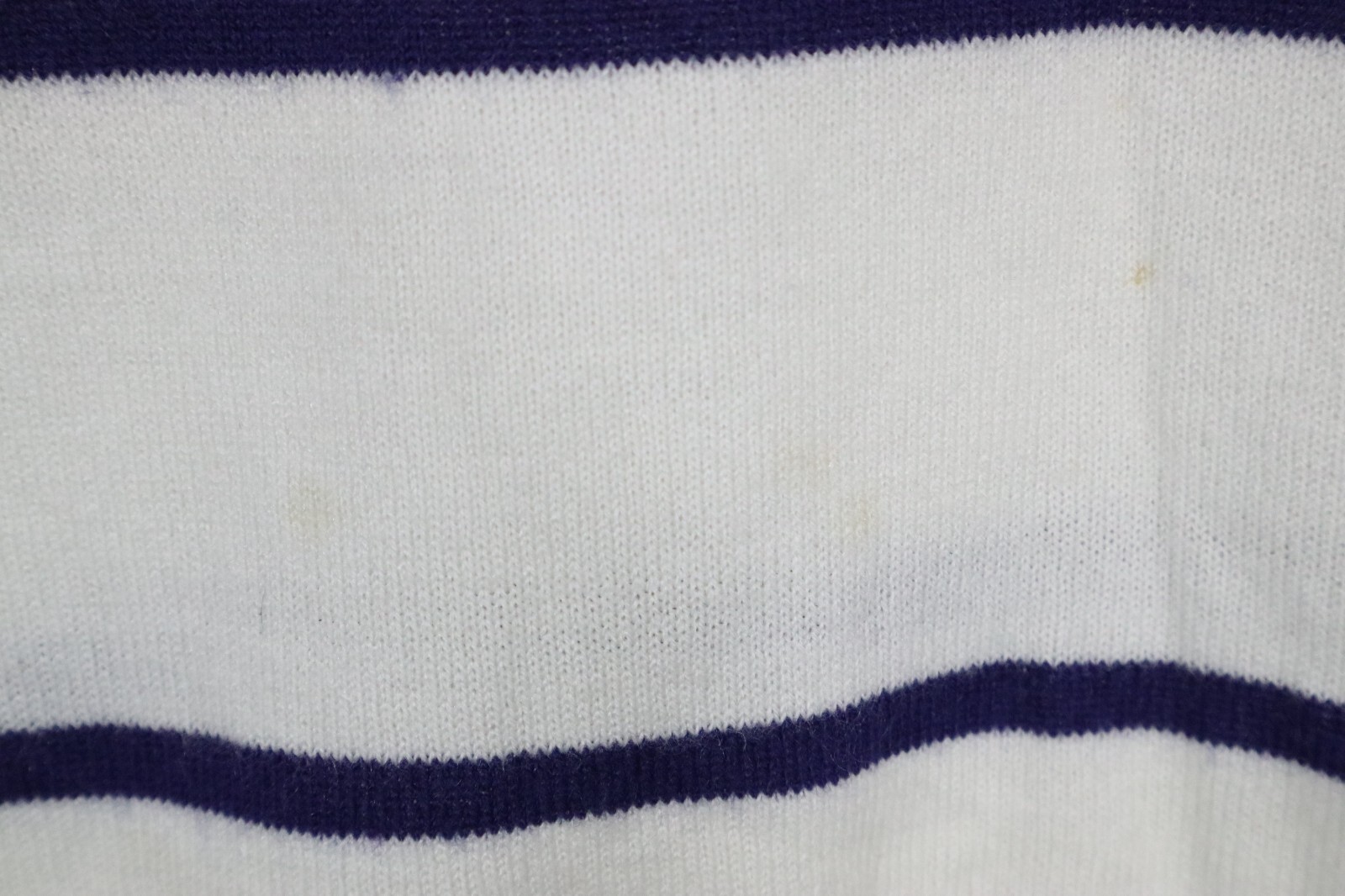 Vintage Rochelle Nautical Stripe Sweater California Short Sleeve Size Large