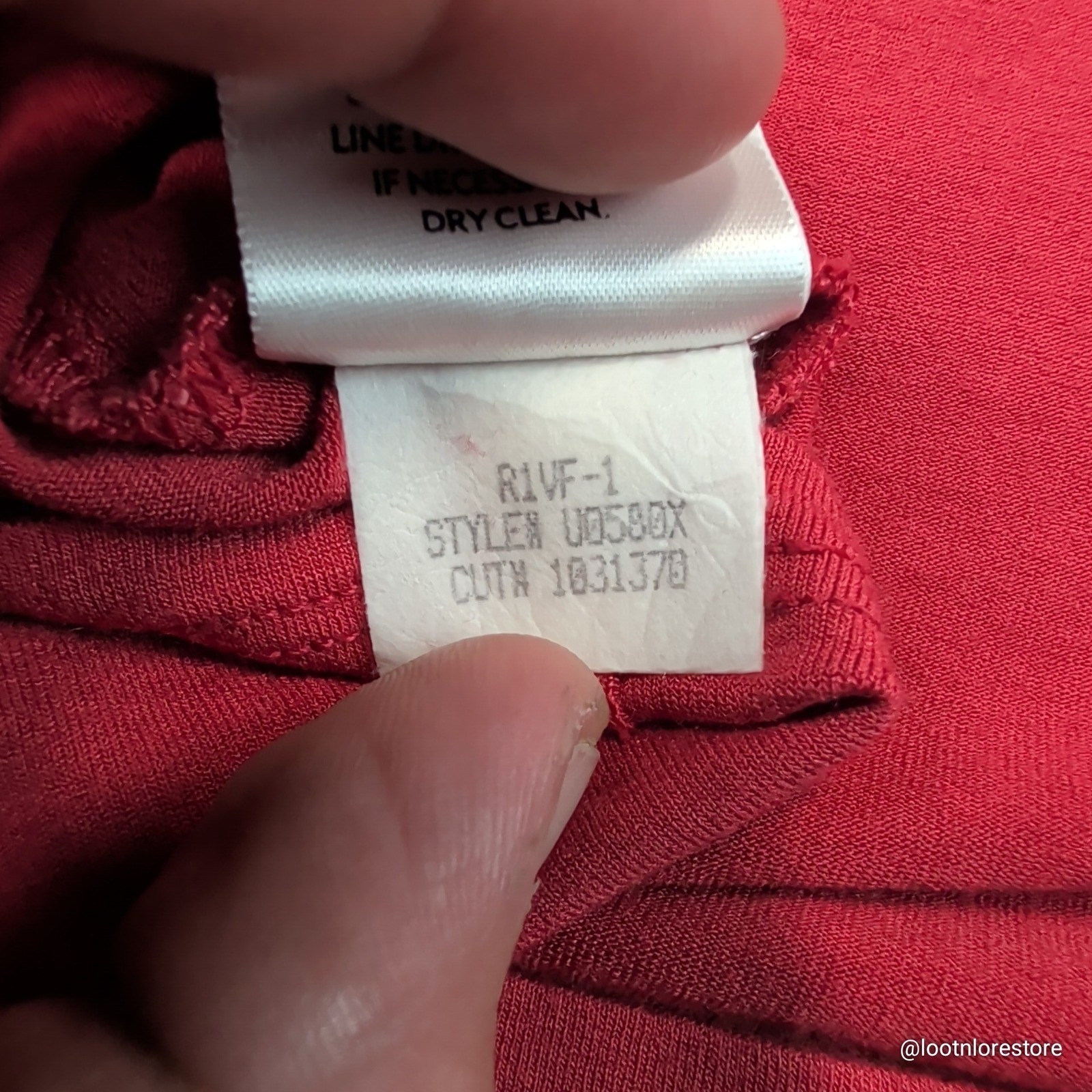 Eileen Fisher Vintage Red Minimalist Stretch Tank Top 1X Casual Office Layering