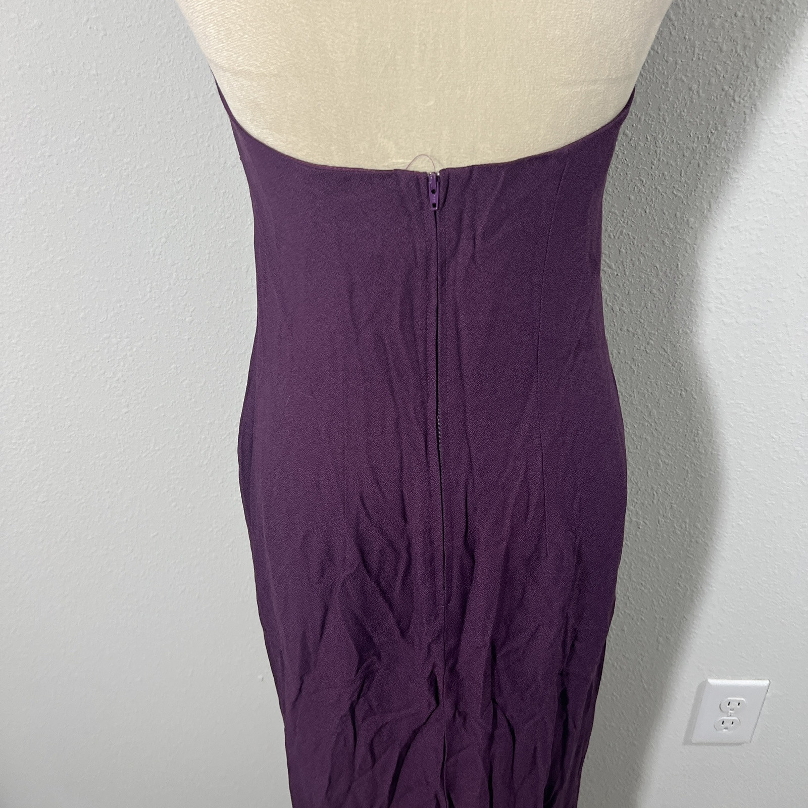 Vtg 90s Y2k Blondie And Me Evening Halter Prom Party Dress Gown Elegant Sz 9/10