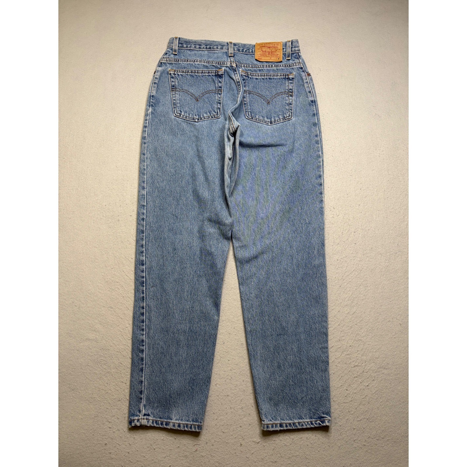 Levi’s 550 Jeans Women 12 M Blue Relaxed Fit Tapered Leg High Rise Vintage 90s