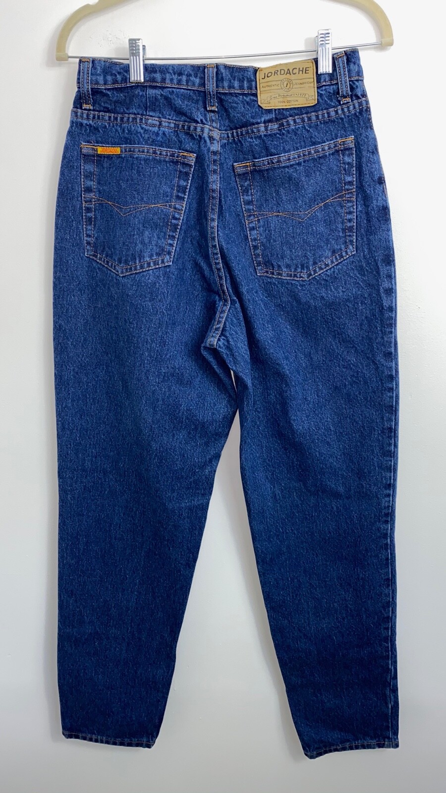 Vintage Jordache High Waisted Rise Denim Blue Mom’s Jeans Women’s 30W 30L 90s