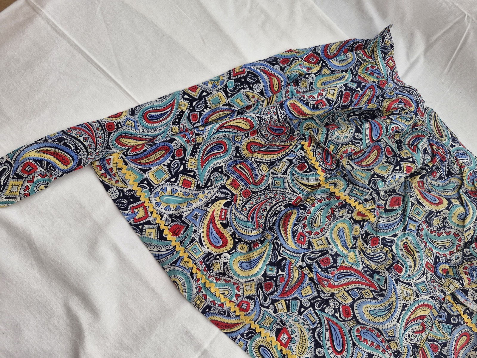 6 x Vintage Half Aprons Bundle | 60s 70s | Cotton Floral Retro