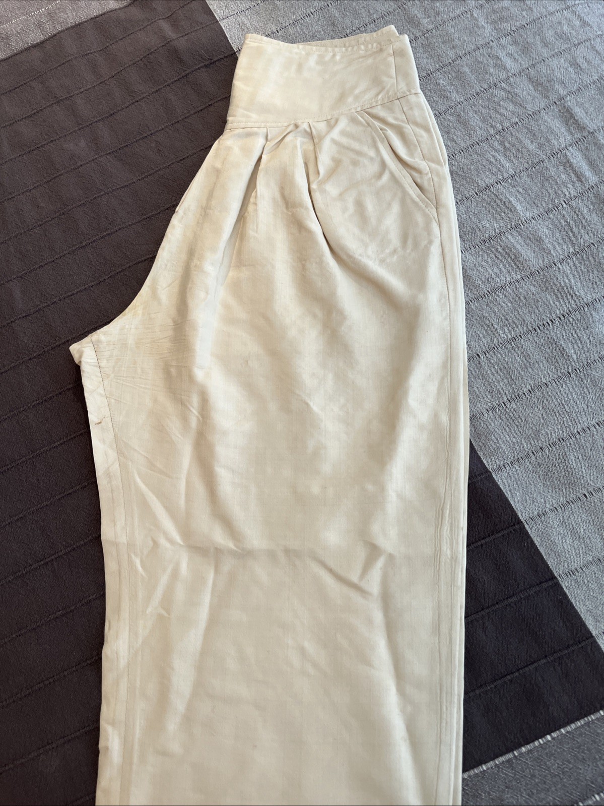 Vintage Ted Lapidus Silk Pants