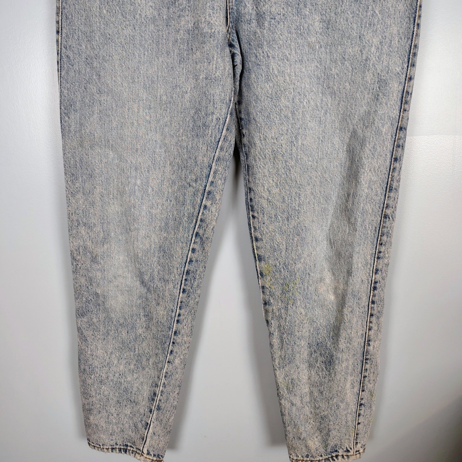 Vintage Sasson Modern Basics High Waisted Mom Jeans Acid Wash Made in USA Sz 14