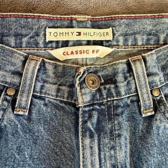Tommy Hilfiger Classic Fit Denim Vintage Jeans Blue Wash 2