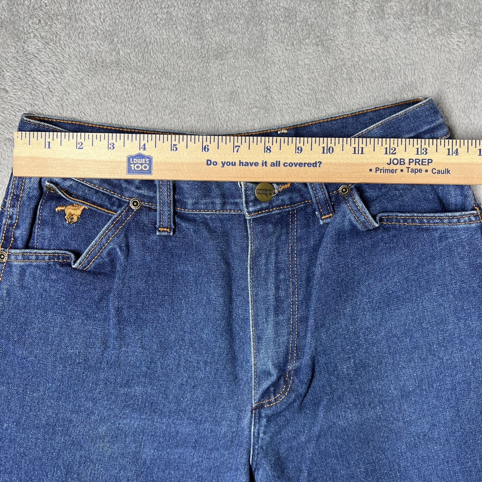 VTG Wrangler No Fault Jean Women’s Size 12 Misses Regular Fit USA Made MX695PW