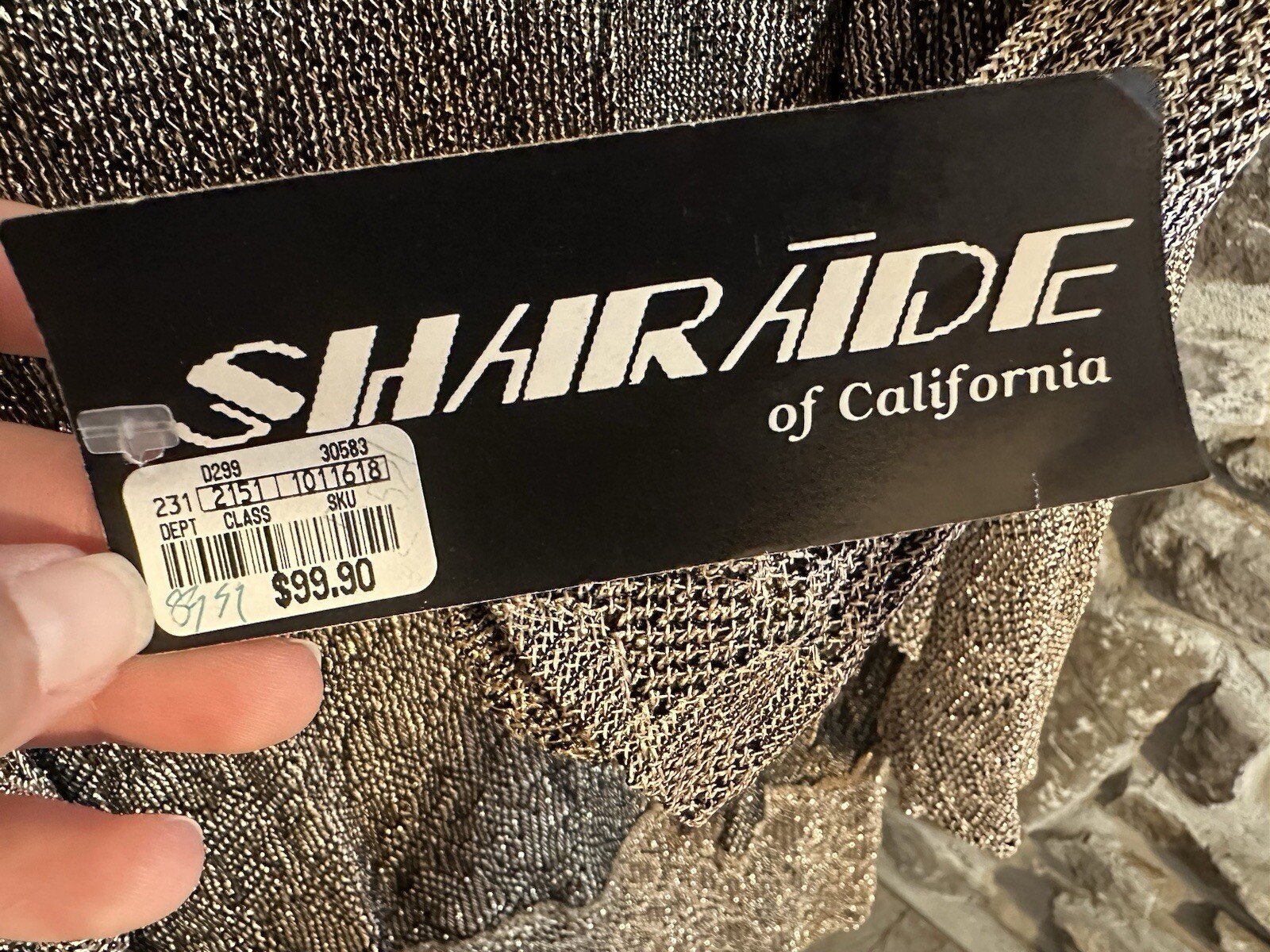 NWT Vintage Sharade Of California Dress & Cardigan – Size 12