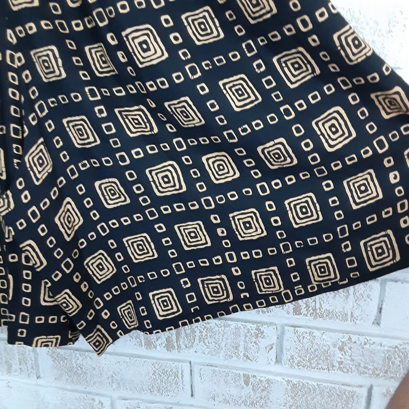 Vintage Langtry 2 Culotte Shorts sz12/14 Geometric,80’s, On-Trend,Mom