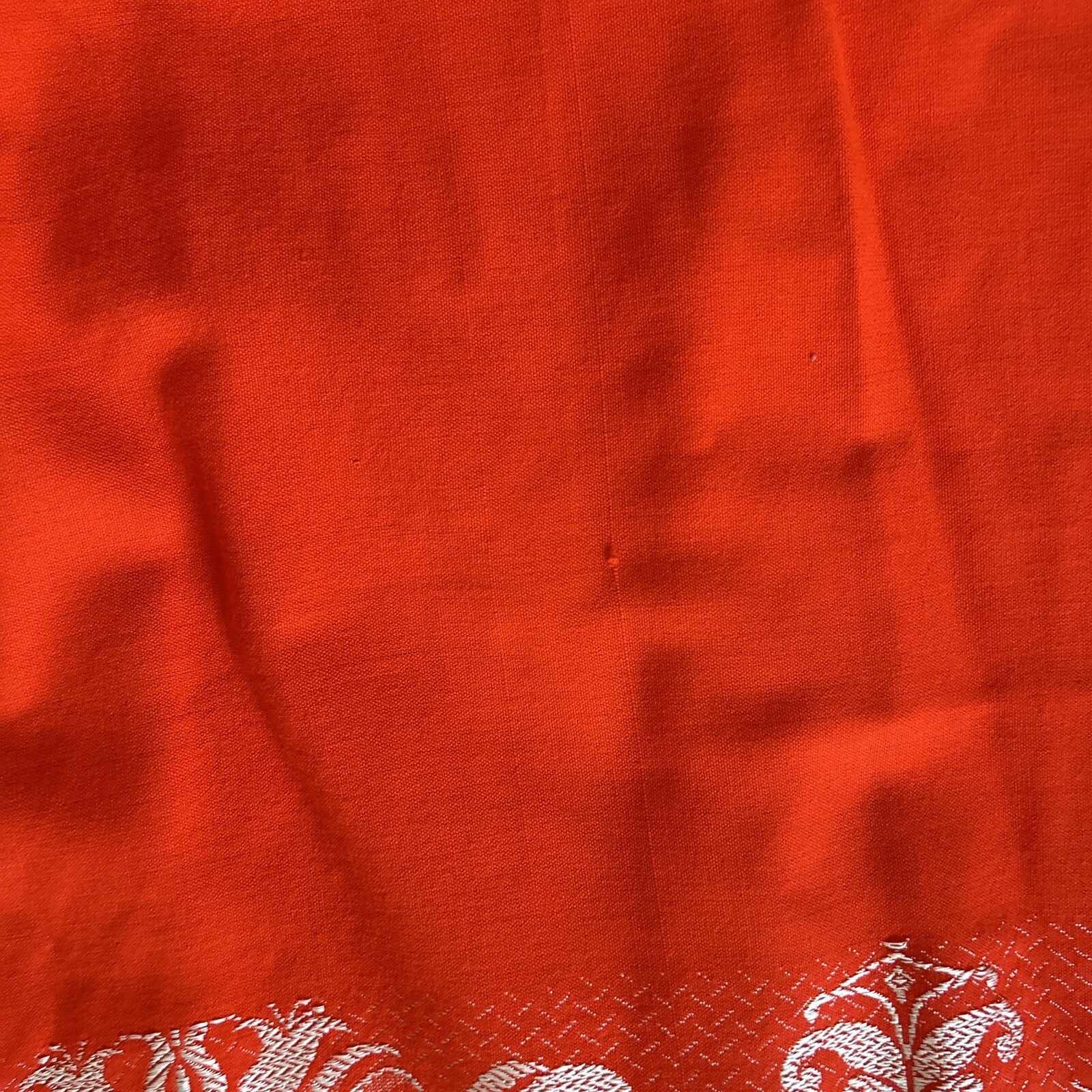 Vintage Red Decorative Costume Cape One Size
