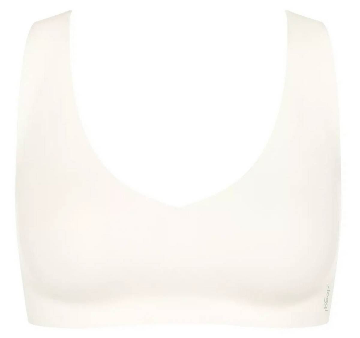 Sloggi Womens Zero Feel Bralette – Silk White