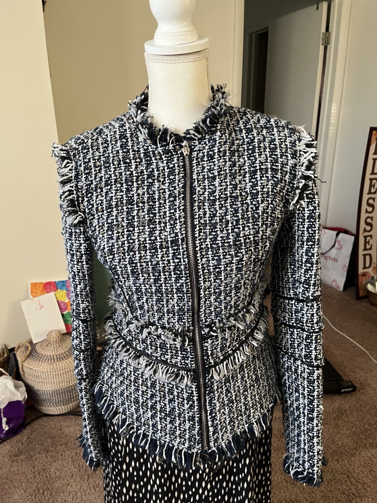 Walter Baker Tweed Women Jacket