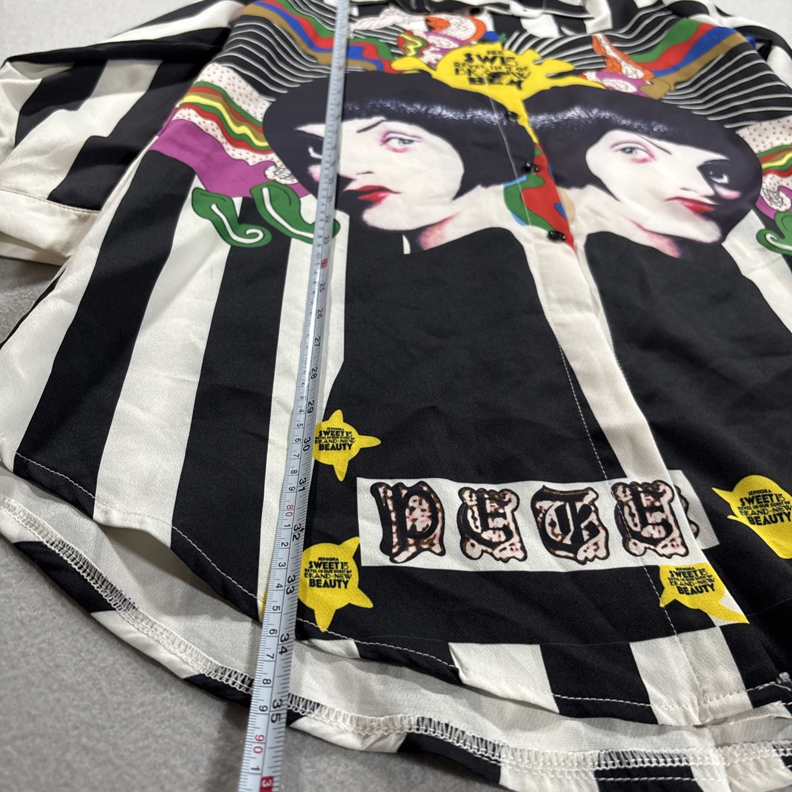 Sephora Mod Vintage Shirt Dress Smock XL