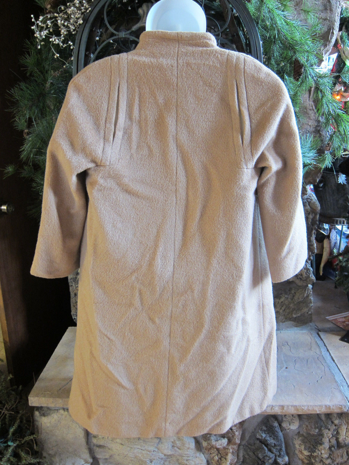 VTG LORENDALE BY BROMLEIGH PURE WOOL COAT CAMEL COLOR 722