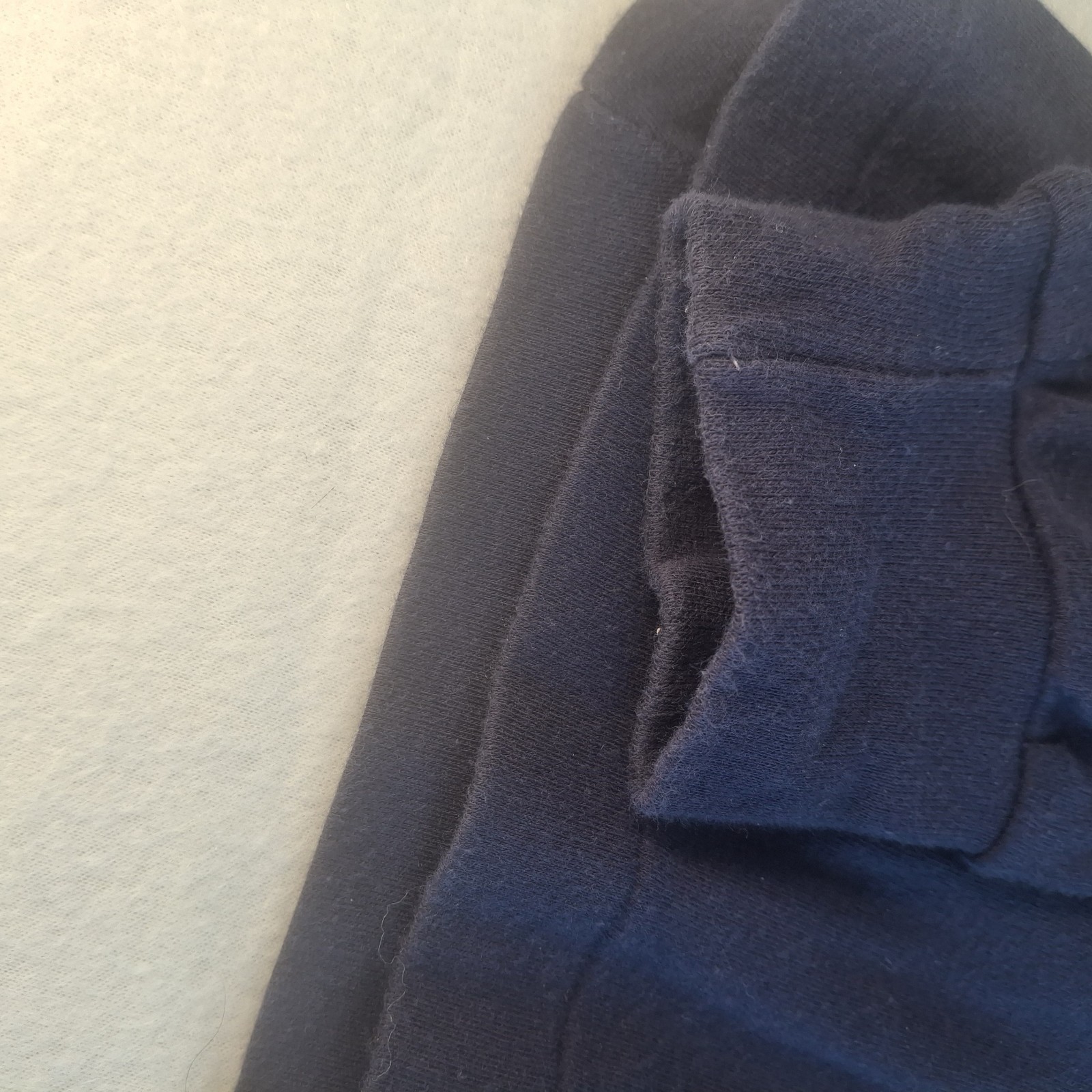Vintage Vtg 417 Van Heusen Authentic Navy Blue Turtleneck Long Sleeve Sweater M