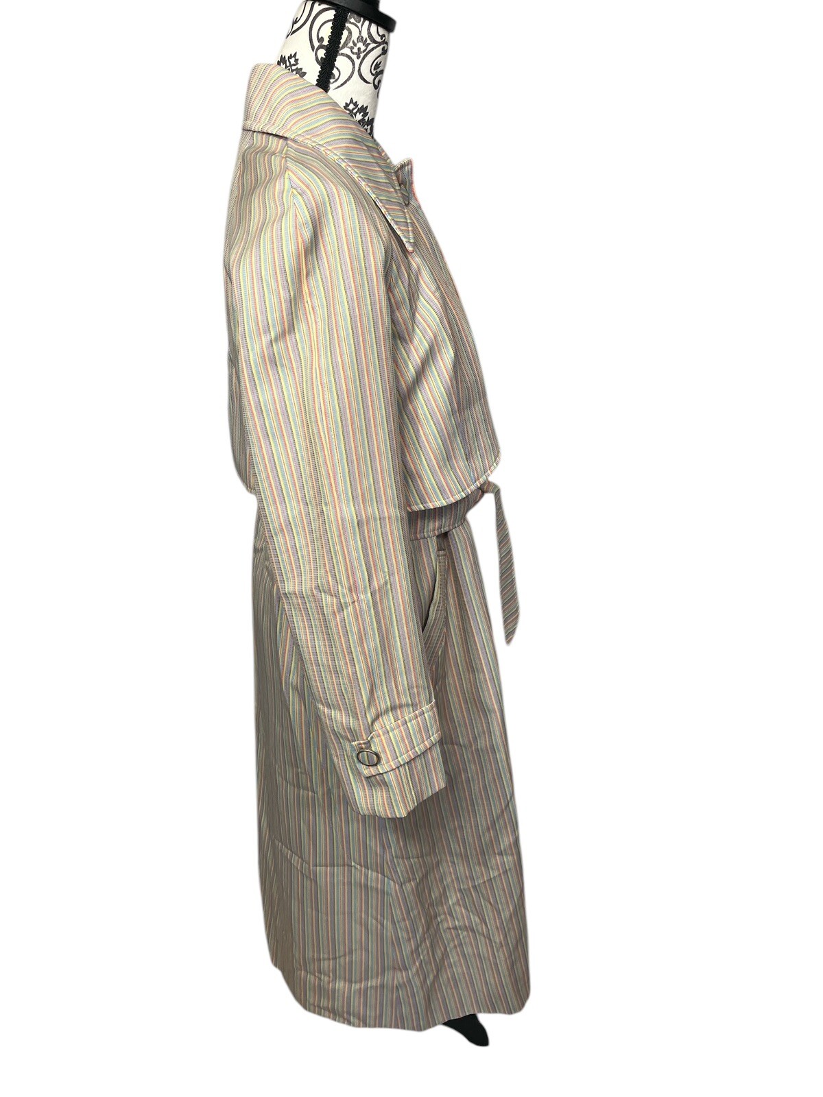 VTG Count Romi Womens Coat 1970s Rainbow Weather Traveler Jacket Union Made Sz12