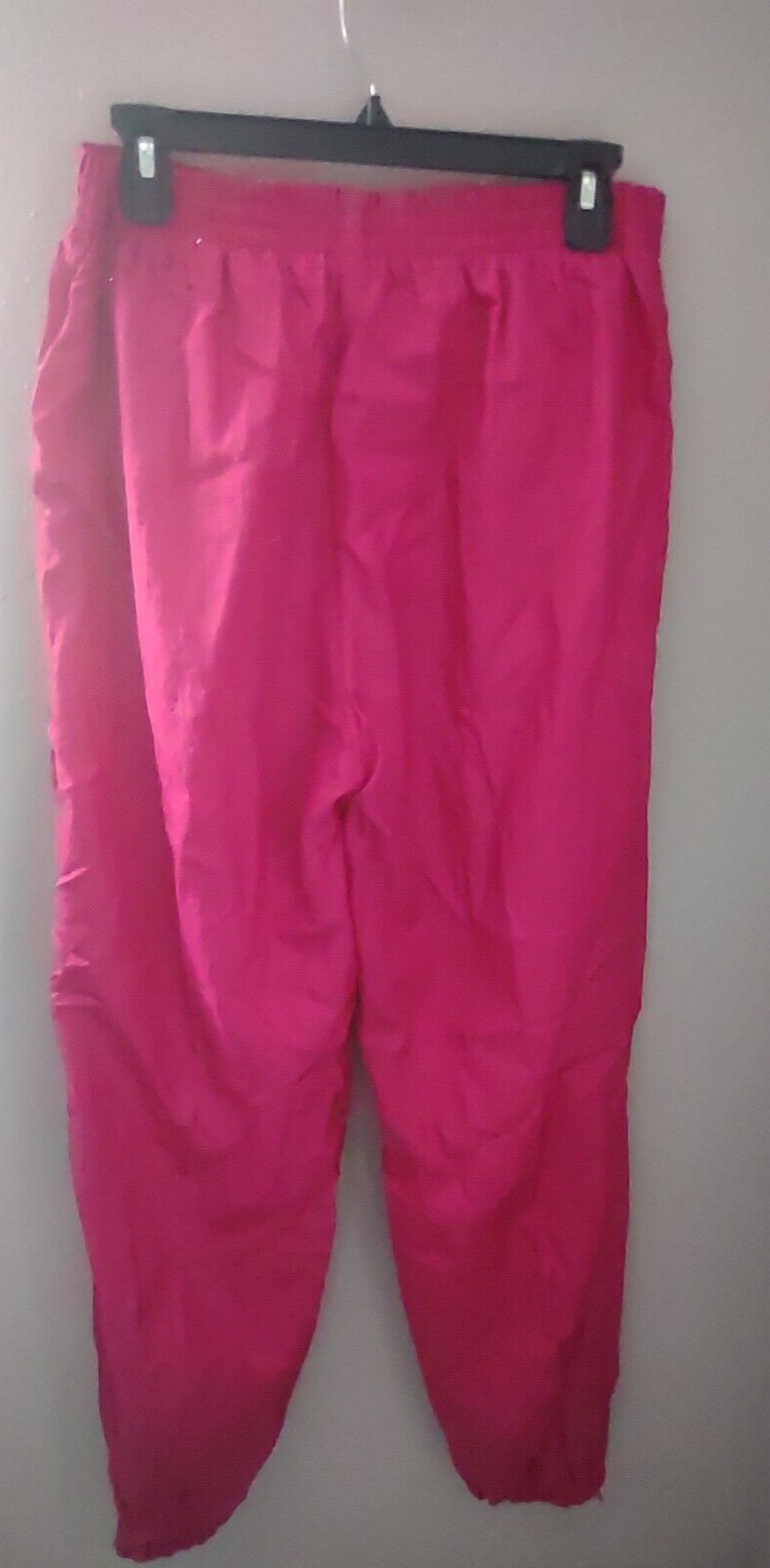 Vintage Longstreet Petite Large Windbreaker Track Running 2Pc Set 90s