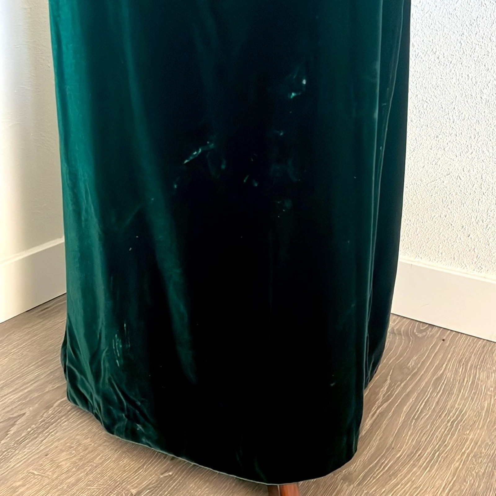 1960’s Vintage Velvet & Silk Satin Empire Waist Gown