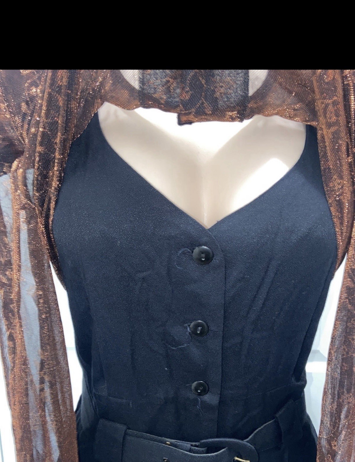 Menu Vintage 80s Jumpsuit & Jacket Sz 8