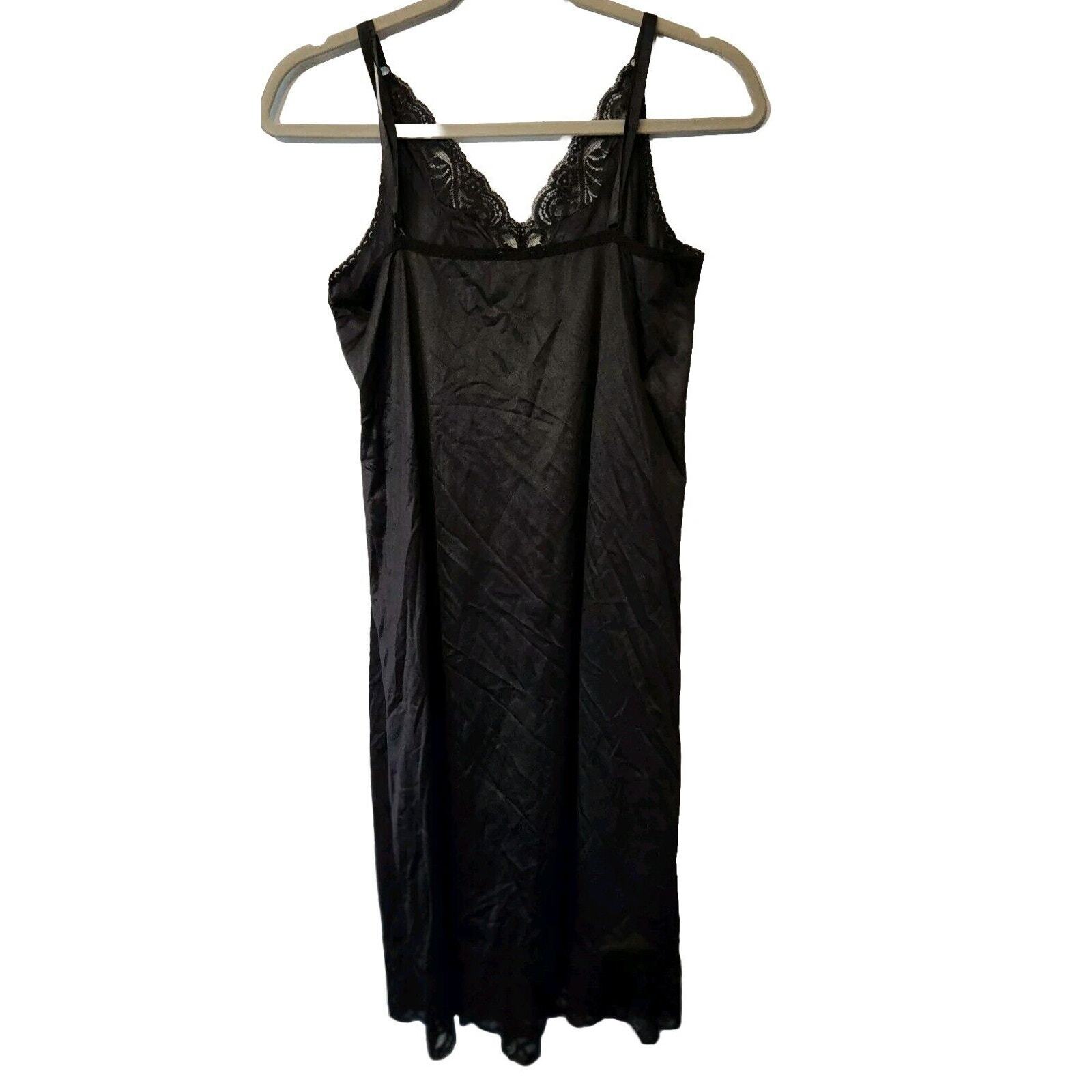 Ladies Garment Workers Union Label Women’s Black Lingerie Lace VINTAGE Sz 11